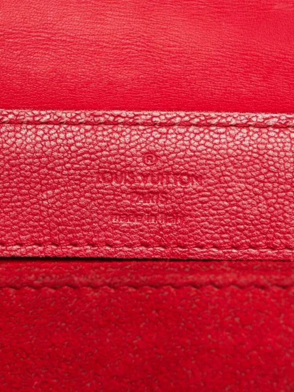 Louis Vuitton Rubis Monogram Leather Very Chain Bag